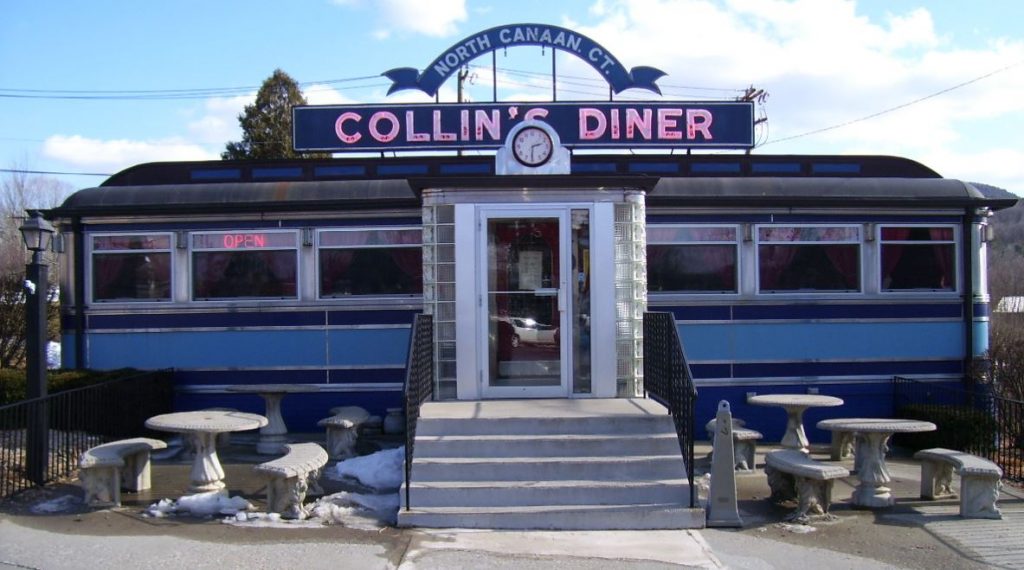 Collin’s Diner outside view