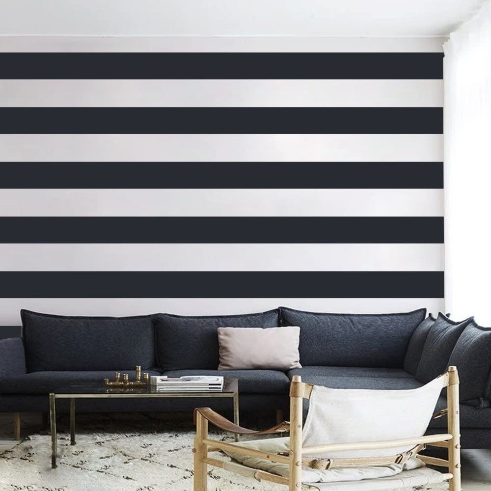 Painting Stripes on a Wall - learn how to paint stripes with this easy ...