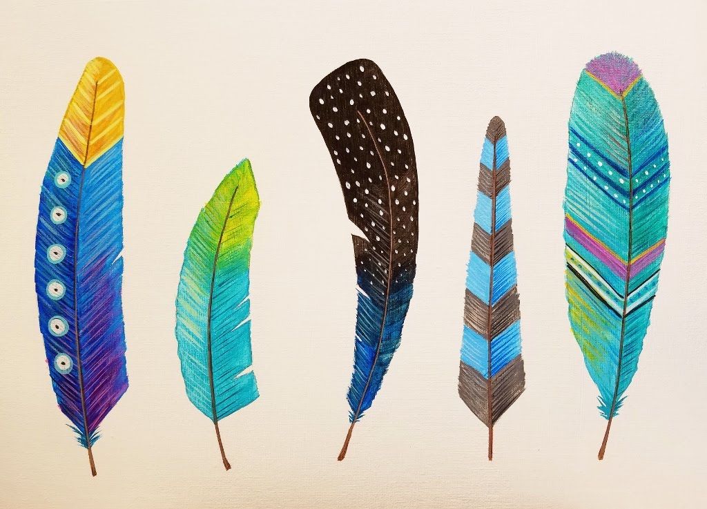 Feather Painting A History Tips and Tutorials and What You Will Need