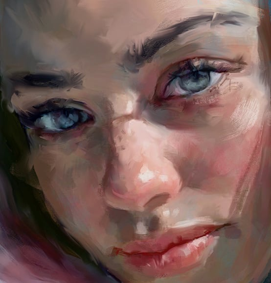 Simple Portrait Painting