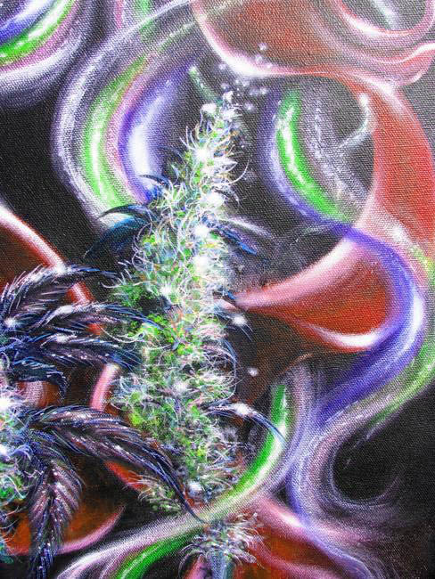 weed paintings